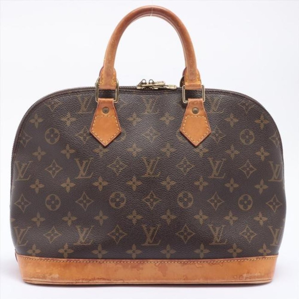 Louis Vuitton Alma Pm Brown Monogram Canvas Tote - Picture 10 of 12